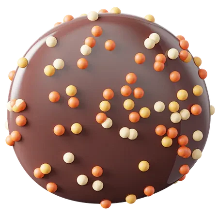 Chocolate Balls  3D ...