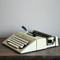 {喜物计} Olivetti LETTERA 25老式打字机