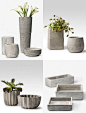 concrete planter ideas: 