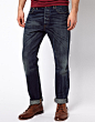 【英国代购】正品Levis Jeans 501 Straight 男士挽边修身牛仔裤