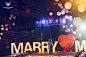 杭州雨薇婚礼-星光大道屋顶花园 Marry Me-求婚案例-杭州雨薇婚礼作品-喜结网