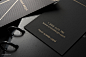 BUY suede business cards NOW | RockDesign.com