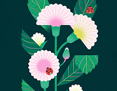 小唠叨ing采集到扁平插画