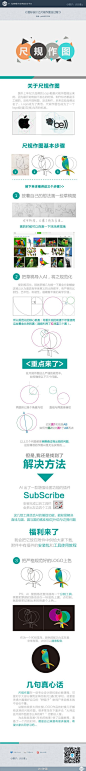 #UI中国·优秀会员作品推荐#《 图标设计之尺规作图全过程 》可下载插件。作者：ps449217326 精彩猛戳大图：http://t.cn/RhWsf0O