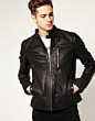 River Island Biker 帅气 皮衣