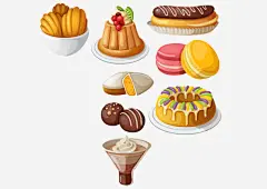 手绘食物免抠素材 平面电商 创意素材 png素材