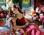 [转载]女人如花 <wbr>-- <wbr>俄罗斯油画家弗拉基米尔