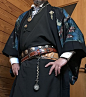 【绘画素材】蒸汽朋克与传统和服的结合，又酷又有想象力的搭配！戳O网页链接或搜索群号696249885学习潮系服饰的混搭和设计，画出酷酷的人物~#绘画素材# ​​​​