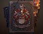 Lineage, Jeroen Backx : This is a game ready 3d model of an old book bearing the actual coat of arms of my family. The crest design is historically accurate except for the helmet which is my own design. I started this project in honor of the memory of my 