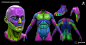 Gumroad Modular Anatomy, Carlos Cruz : Hey guys! I would like to share my first Gumroad Tutorial called Modular Anatomy. I've always struggled using low subdivision meshes in my personal and production workflow, so I decided to create a Male base mesh cut