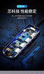倍思typec扩展坞拓展macbookpro雷电3适用华为matebook13笔记本air手机hdmi分线配件usb转接头苹果电脑转换器-tmall.com天猫