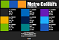Windows 8 Metro风格颜色表-Metro colours | 设计达人