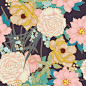 regran from @ti_theraphosaavailable now on Patternbank  #patternbank #newonpatternbank www.patternbank.com/theraphosath #patterndesign #surfacedesign #botanicalillustration #botanicalgardens #artgallery #digitalpainting #illustration #photoshop #pattern #