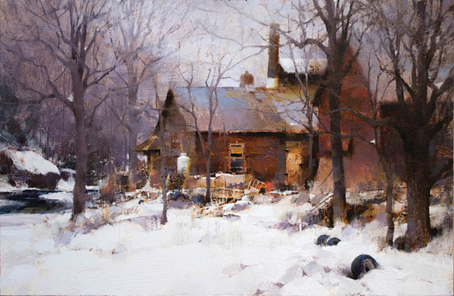 美国油画家 Mark Boedges 来...