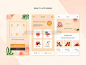 时尚购物APP设计模板 BEAUTY APP DESIGN A5201066