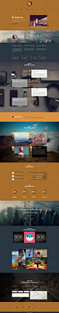 VeeCard – Clean Retro vCard WordPress Theme #design: 