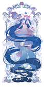 水族馆_渡海之风__插画师作品_涂鸦王国gracg.com
