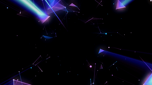 千库网_点线面科技粒子穿梭动态背景_GI...