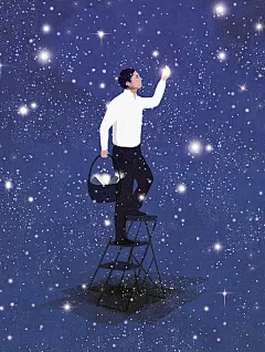 “凡不是就着泪水吃过面包的人，是不懂得人生之味的人。”——歌德

插画作者：Yasmine Gateau #优设每日一签# ​​​​