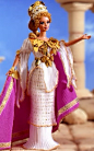 芭比娃娃——大时代系列.希腊女神 Grecian Goddess  　1996收藏版 售价：$50.00.古城雅典的守护神雅典娜