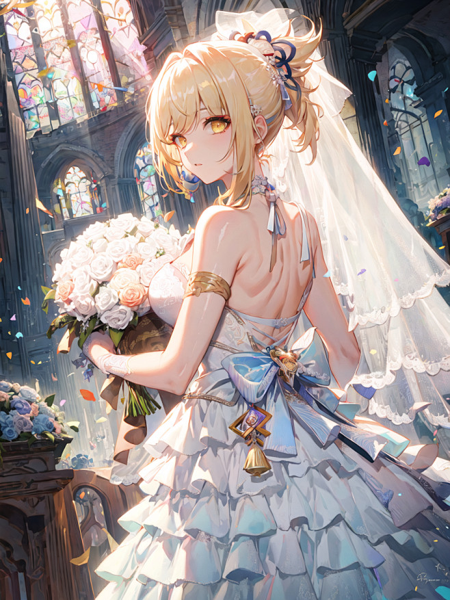 #原神 Wedding- Yoimiya...