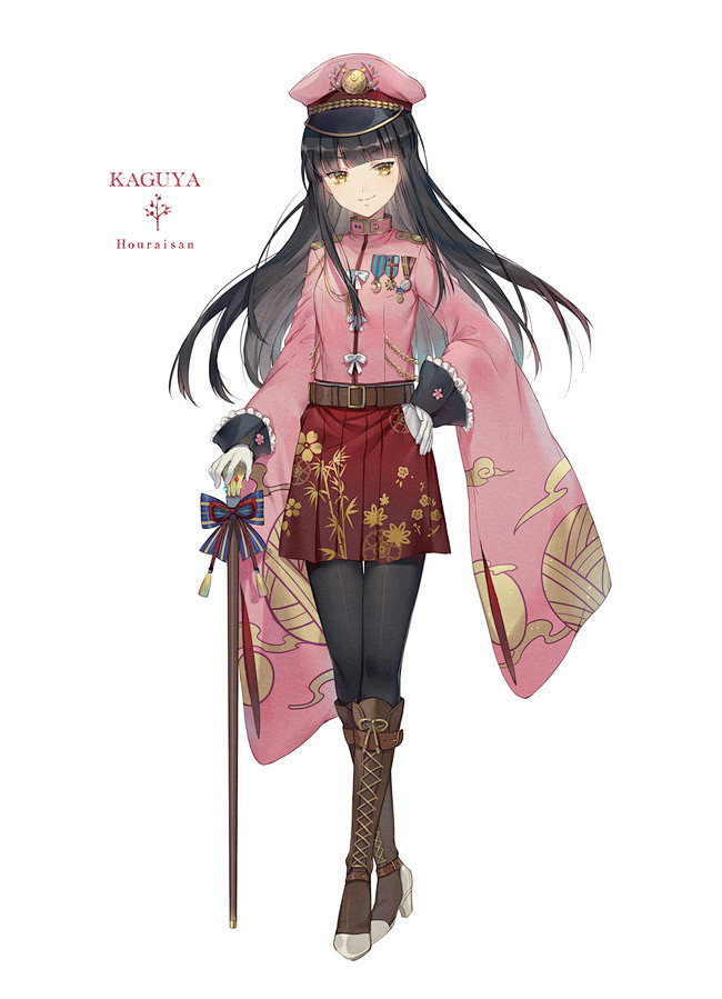 东方Project 铃仙·优昙华院·因幡 同人图 插画 壁纸 | 军服风永远亭 | 半次元-第一中文COS绘画小说社区