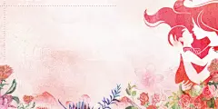 母亲节背景素材  - 源文件下载【酷图网】母亲节,背景素材,PPT背景,粉色,康乃馨