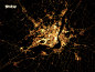 伦敦艺术家marc khachfe修编的世界各大城市的夜景地图 - 绘画艺术 e周网