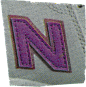 复古美式报纸裁剪英文字母数字免抠PNG图案 手账设计 (288)