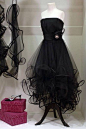 myfantasycorner:Vintage 1950’s chiffon dress. via: @北坤人素材