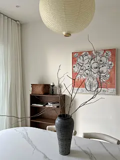 若奈 加州手绘 / 真金箔肌理立体浮雕《虞美人》客厅卧室艺术挂画-淘宝网