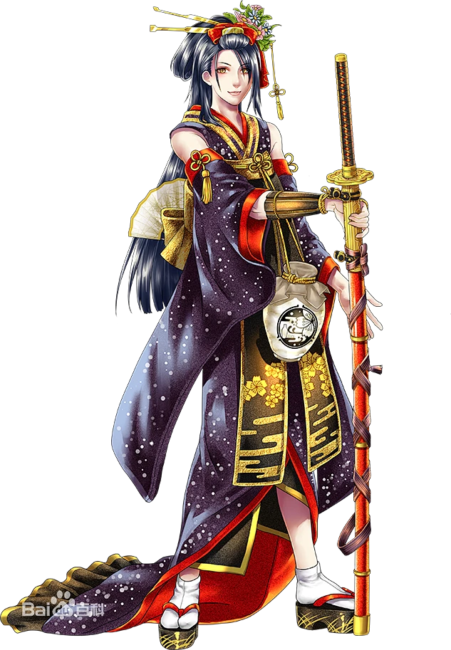 刀剑乱舞 次郎太刀-花瓣网