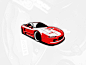 Honda NSX Illustration