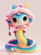 yuanhaoyang_Super_felt_style_Snake_IP_with_a_furry_Chinese_wind_dc7bd651-874e-4f13-9596-5a2e7fd9e697