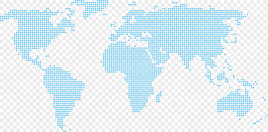 透明banner图形地图素材