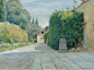 William Merritt Chase - Villa in Florence, 1909