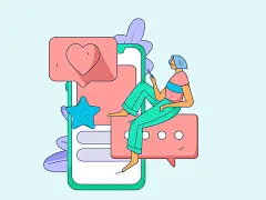 运营插画 | 图源免费EPS文件 |商务人士平面向量概念操作手绘插画