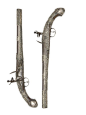 A Pair Of Turkish 16-Bore Silver-Mounted Flintlock (Kubura) Holster Pistols Prizen Or Pec, Early 19th Century