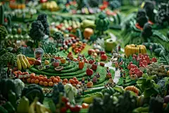 创意场景创意果蔬基地