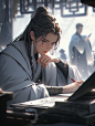 【国风-劝学】青春须早为，岂能长少年。