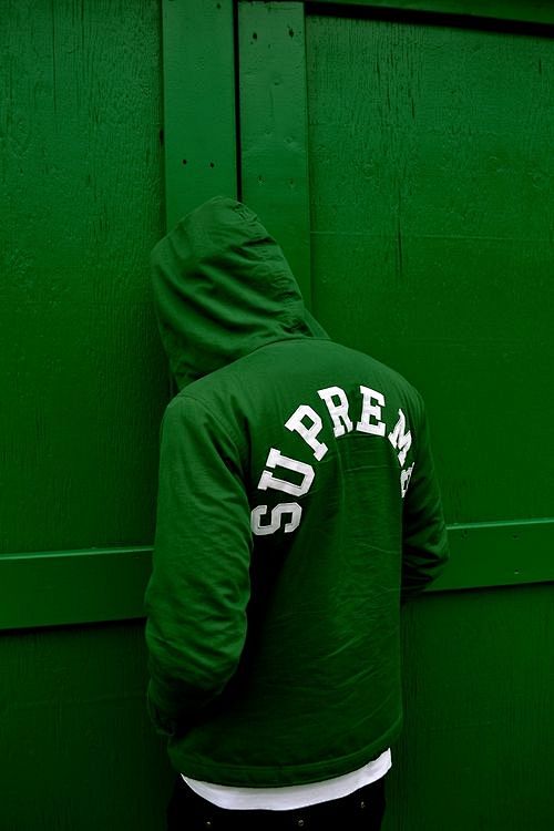 Green Supreme #stree...
