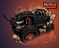 #BeastedUp  Jeep , Andrey Pridybaylo : #BeastedUp Illustration for "Rebel Offroad" based on custom Jeep build.