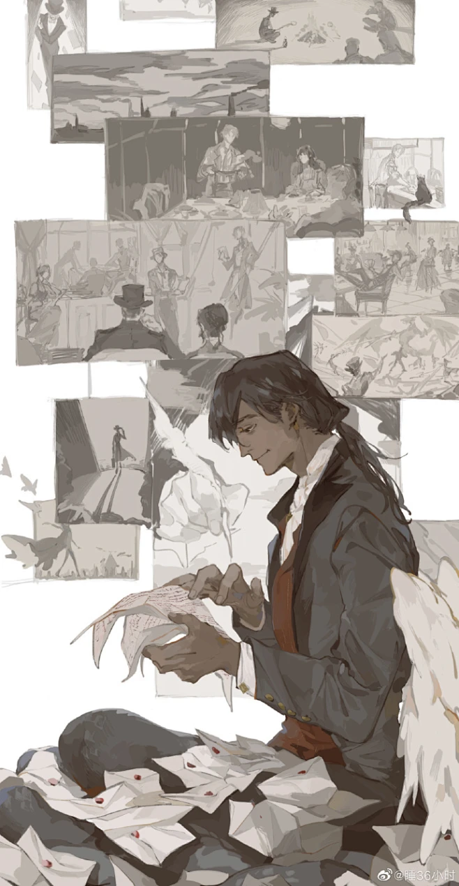 #诡秘之主# “尊敬的阿兹克先生： -花瓣网