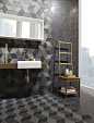 2013 CID Award Coverings - Natucer Ceramic Tiles - Great modern bathroom tile design and patterns!