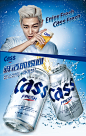 韩国原装进口CASS冰啤凯狮啤酒酒水原味易拉罐听装355ml*24罐装-tmall.com天猫 详情页 海报