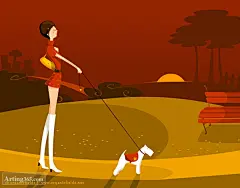 国外的原创插画作品欣赏(三) #采集大赛#