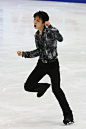 Yuzuru Hanyu competes in the Men's Short Program during day one of the 81st Japan Figure Skating Championships at Makomanai Sekisui Heim Ice Arena on...