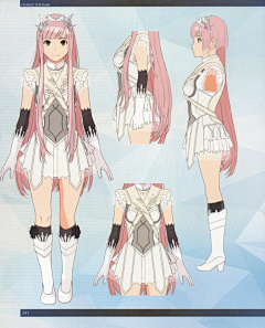 图维画社采集到【Fate Grand Order】FGO官方美术设定原画册