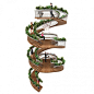 花园型的生态螺旋楼梯设计 by paul cocksedge - 景观绿化 - MT-BBS