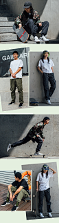 Nike 耐克官方NIKE SB FLEX FTM男子滑板工装裤运动裤宽松AT3496-tmall.com天猫